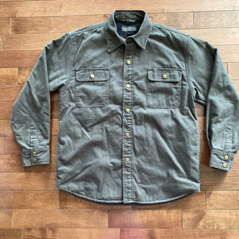 Dean Winchester Dakota Shirt Jacket Camo green Color Sz M Supernatural